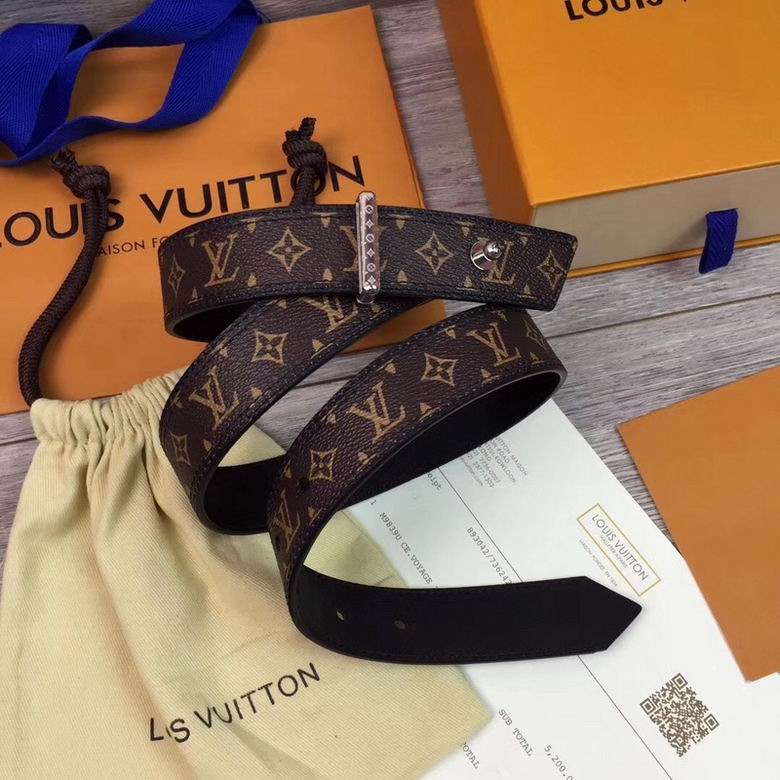 LV Belt 30mmX95-110cm 7D43
